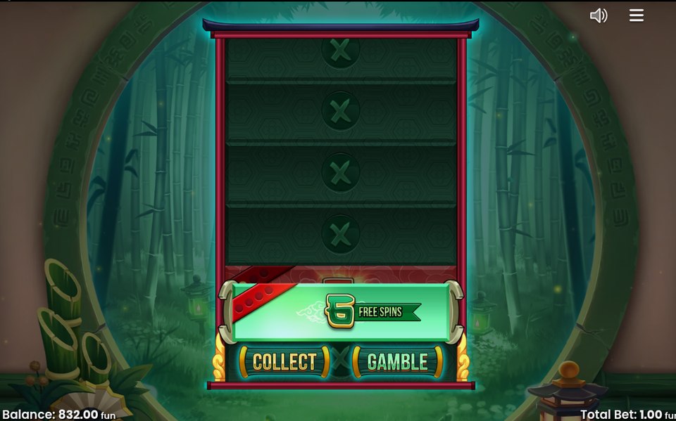 Gamble Wheel för att satsa tilldelade gratisspins