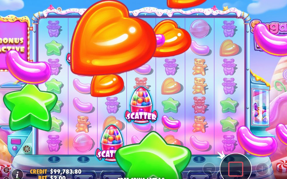 Free spins-rundan med Multiplier Spots synliga över rutnätet