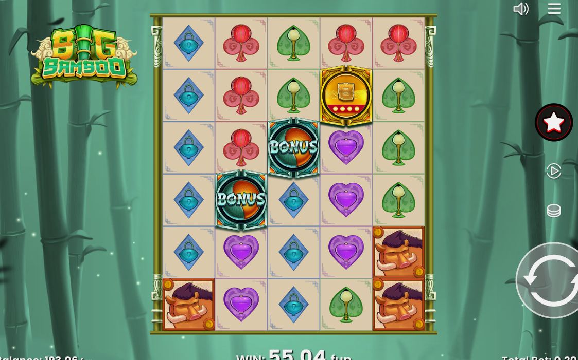 Slutvinsten efter en Free Games Feature